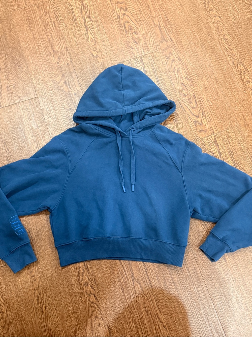 UGG Women's Cropped Hoodie - Navy Blue
